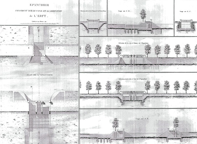 Foto: Historischer Plan Epanchoir, Presseamt Neuss